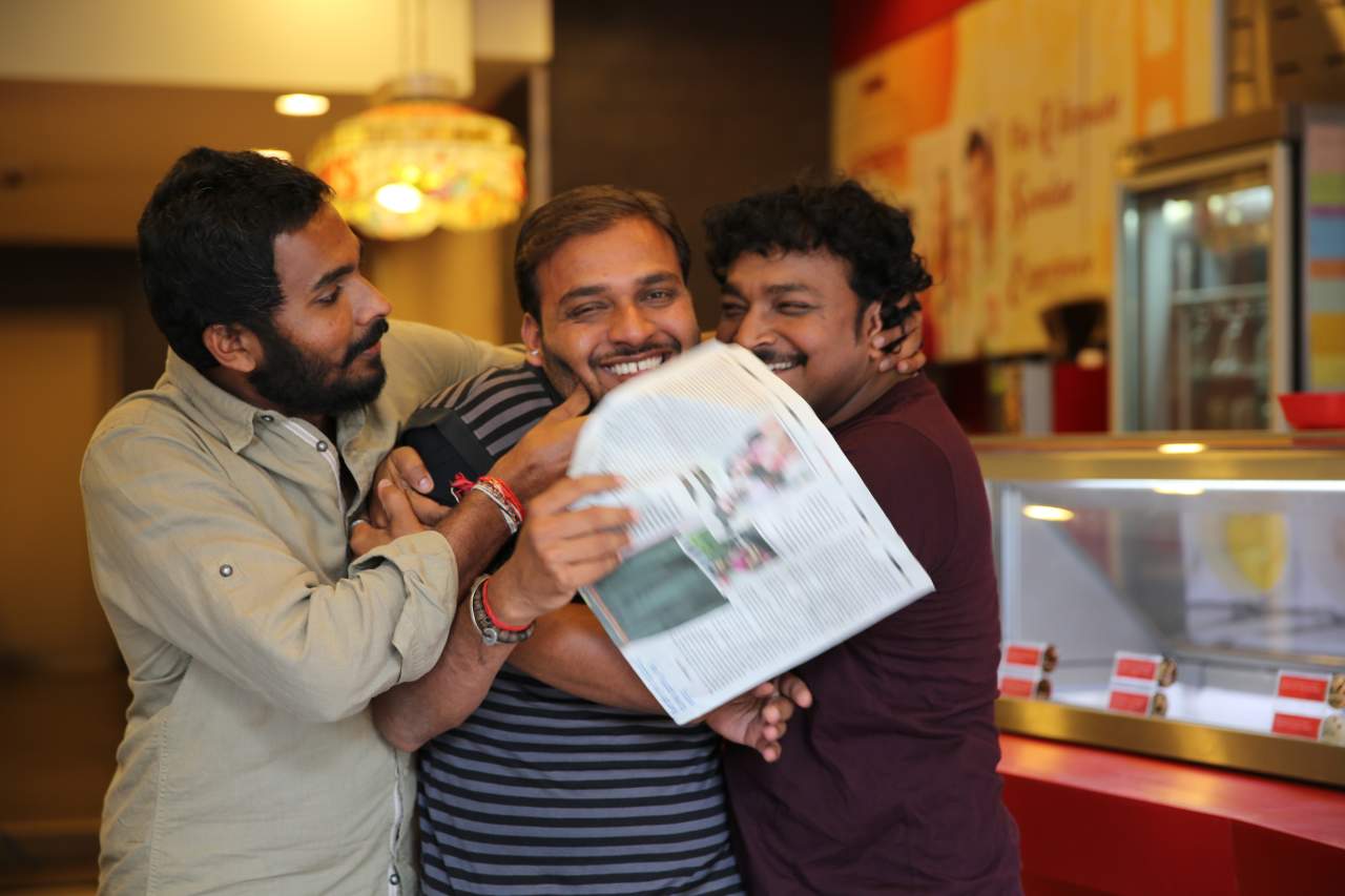 Director with actors